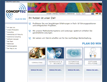 Tablet Screenshot of conceptec.de